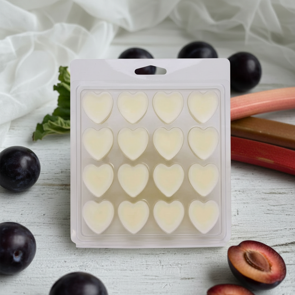 Rhubarb & Black Plum - 128g Coconut Wax Melts