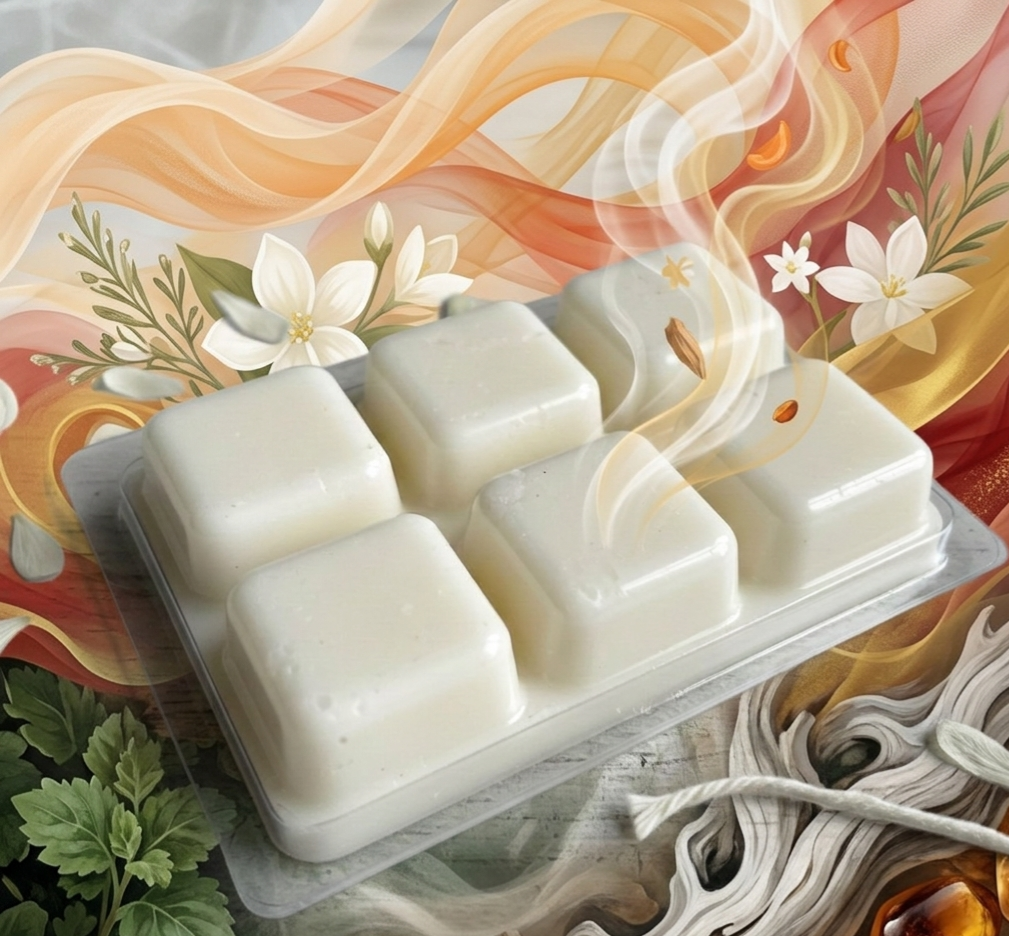 Orange & Peach with Jasmine & Patchouli - 55g Coconut Wax Melts