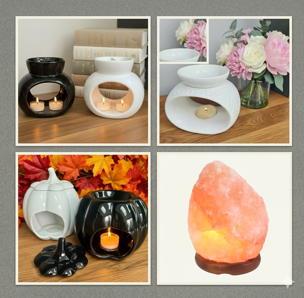 Wax Warmers & Himalayan Salt Lamps