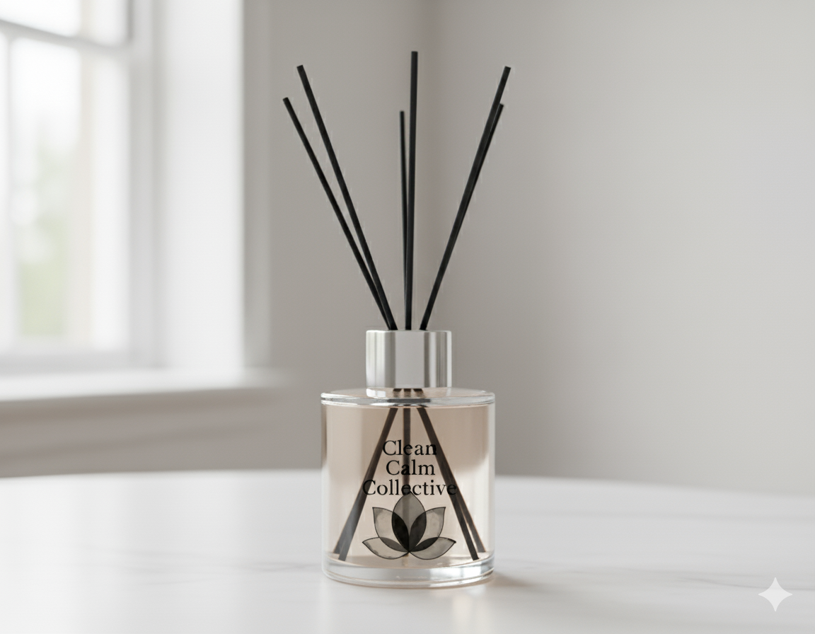 Soft Amber & Cotton Blossom - Reed Diffuser 100ml