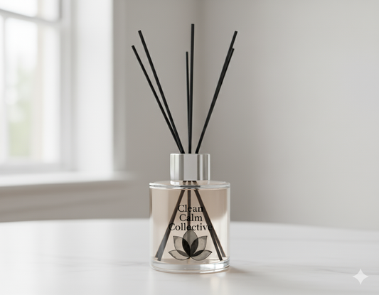 Soft Amber & Cotton Blossom - Reed Diffuser 100ml