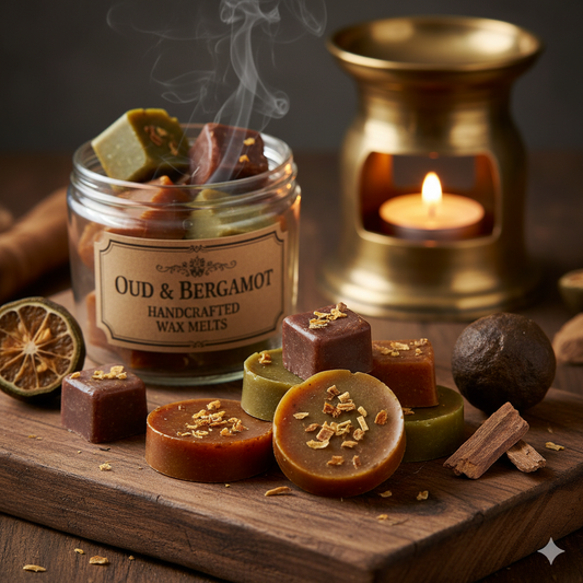 Oud & Bergamot - Coconut Wax Melts