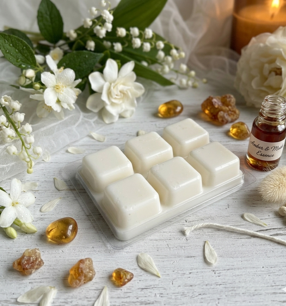 Fresh Florals with Amber & Musk - 55g Coconut Wax Melts